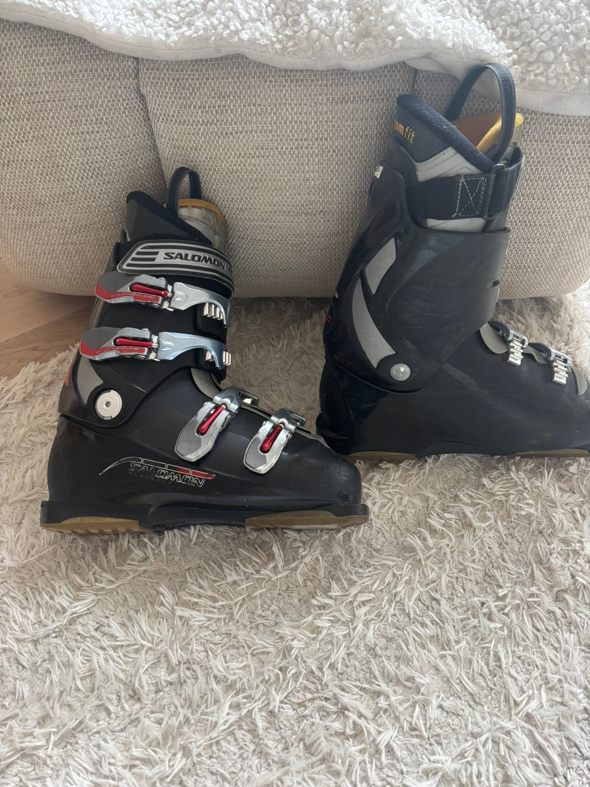 Skischoenen Salomon maat 42-43, Ophalen, 160 tot 180 cm, Gebruikt, Schoenen