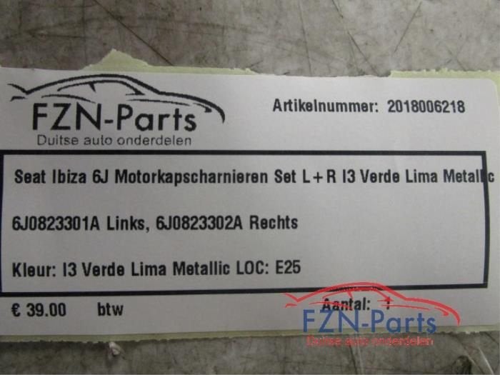 Motorkap Scharnier Seat Ibiza (22742056), Auto-onderdelen, Ophalen of Verzenden, Gebruikt