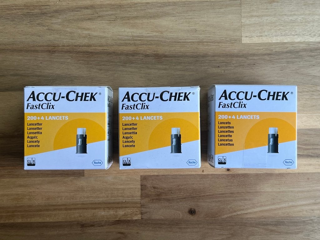 Accu-Chek FastClix 200+4 Lancetten, Diversen, Ophalen of Verzenden, Nieuw