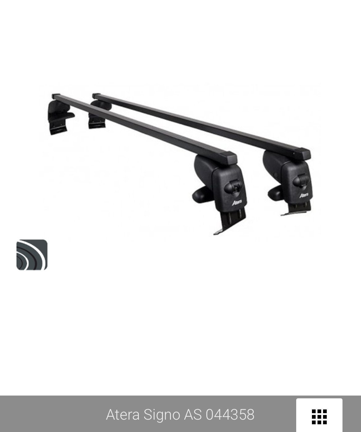 Atera Signo AS 044358 Dakkoffer Rails voor VW T-Roc, Auto diversen, Dakdragers, Ophalen, Zo goed als nieuw
