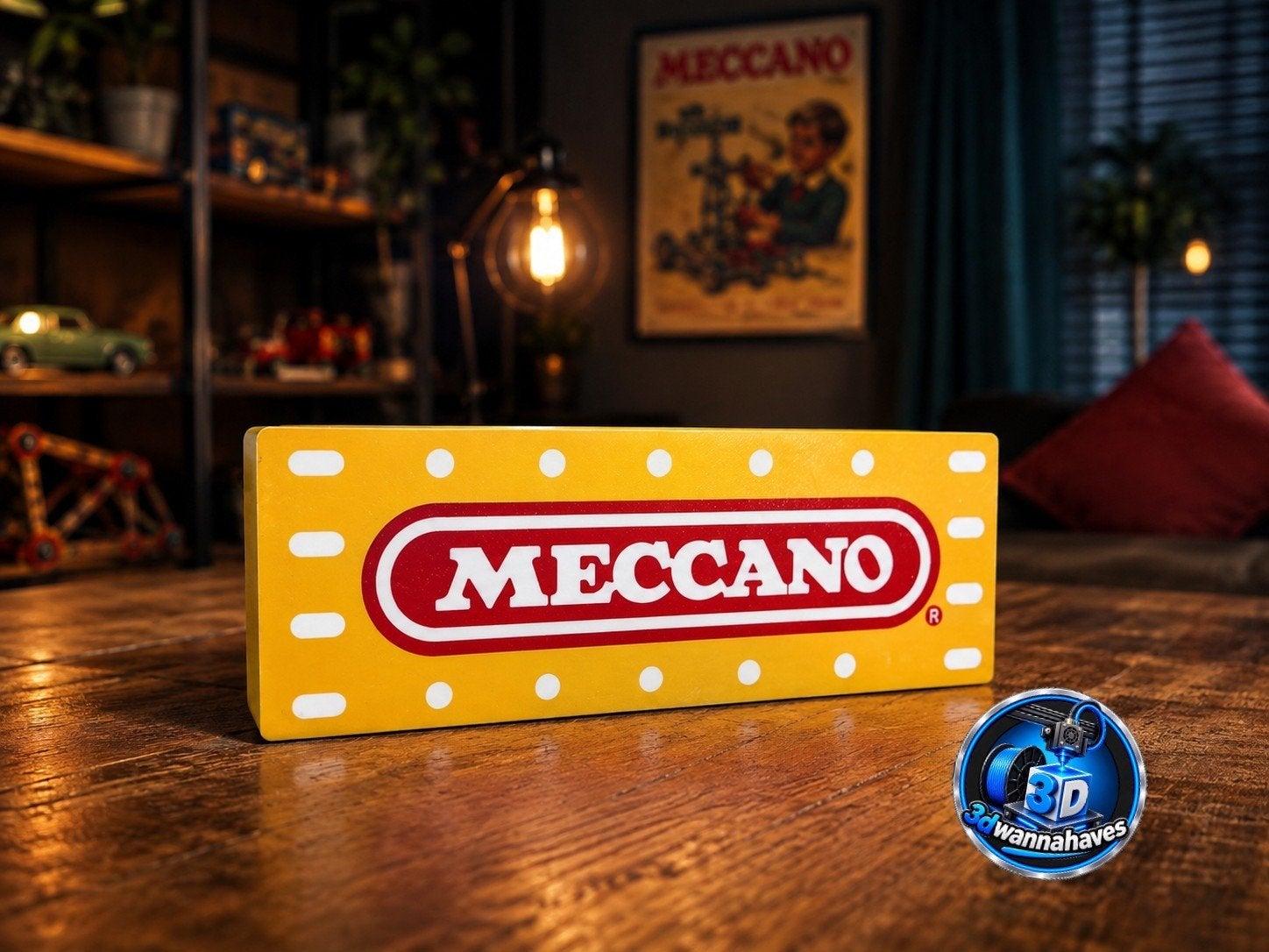 Meccano Lichtbak met LED Verlichting - Blikvanger!, Verzamelen, Ophalen of Verzenden, Nieuw, Lichtbak of (neon) lamp