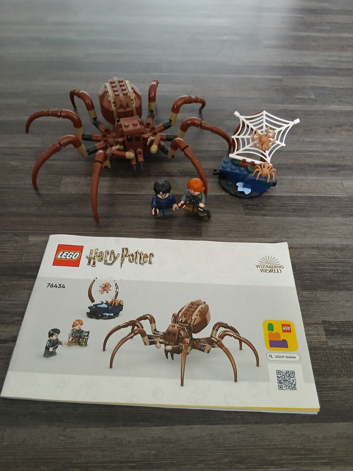 LEGO Harry Potter 76434 Aragog in het Verboden Bos, Kinderen en Baby's, Lego, Harry Potter, Ophalen of Verzenden, Zo goed als nieuw