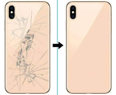 iphone  Acherkant glas vervangen al v.a.   45e, Ophalen of Verzenden, Overige typen
