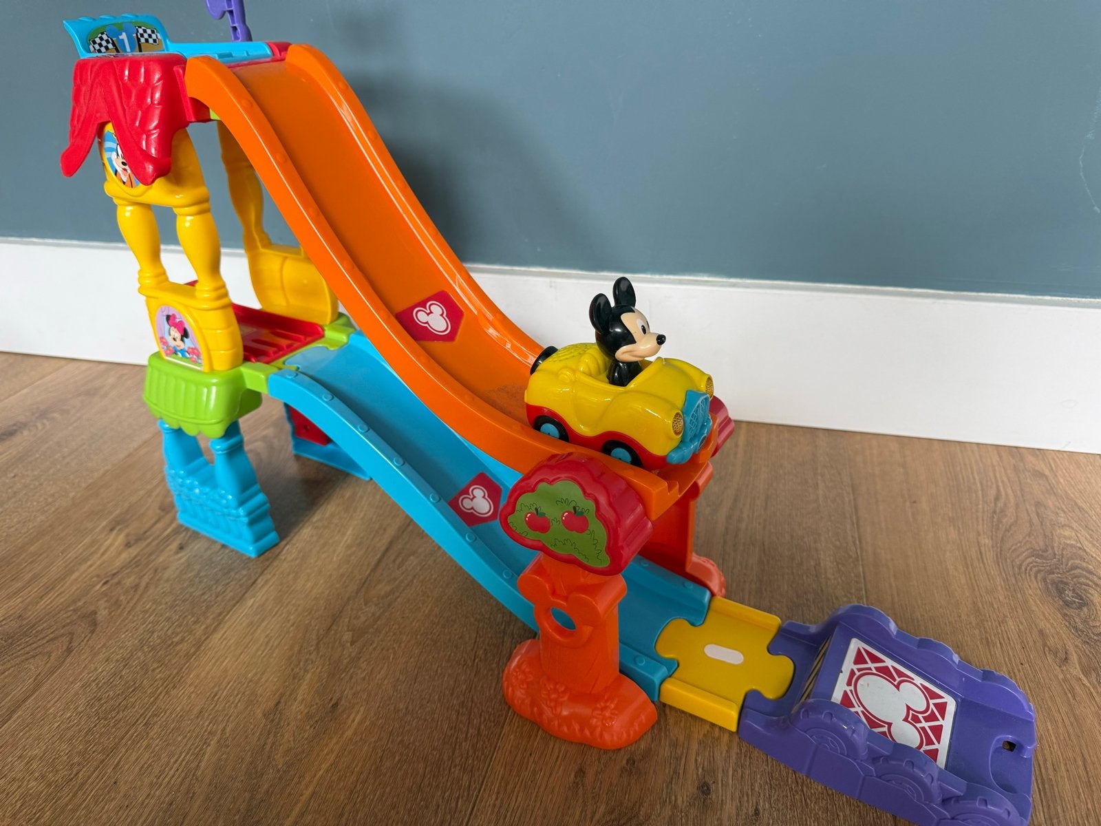 VTech Toet Toet Auto's Mickeys flatpret, Zelf te bouwen, Elektrisch, Ophalen, Overige merken