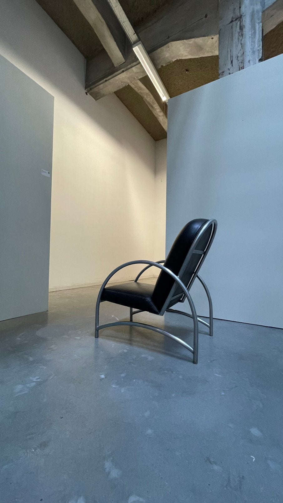 Bauhaus vintage fauteuil in de stijl van de jaren 40, Huis en Inrichting, Fauteuils, Ophalen, Bauhaus, ., Zo goed als nieuw