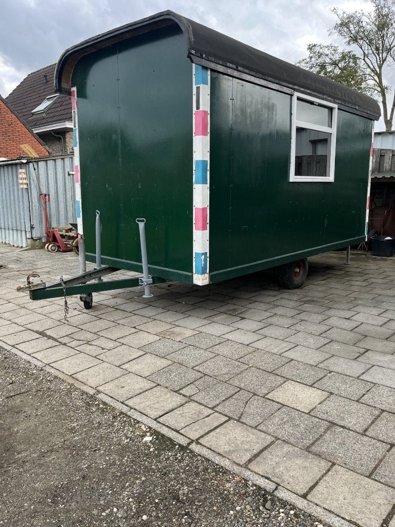 Schaftwagen  café  mancave pipowagen zwarte cross, Ophalen, Gebruikt