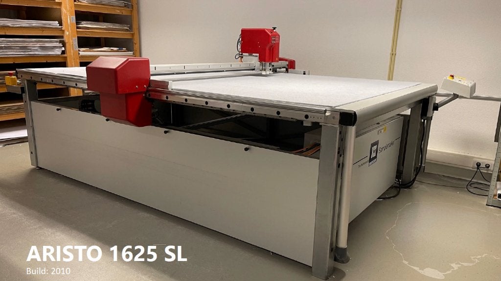 ARISTO 1625 SL CNC Snijtafel / Snijplotter – Bouwjaar 2010, Ophalen, Gebruikt, Overige typen