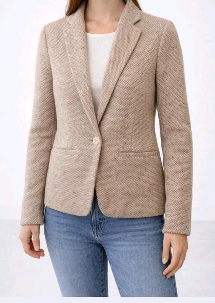 Costes blazer beige maat 36, Beige, Ophalen of Verzenden, Zo goed als nieuw, Maat 36 (S)