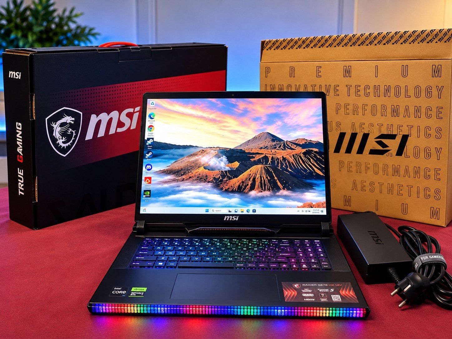 MSI Raider Gaming Laptop i9-14900HX RTX 4080- 32GB -2T SSD, Computers en Software, Ophalen, 2 TB SSD, Zo goed als nieuw, Gaming