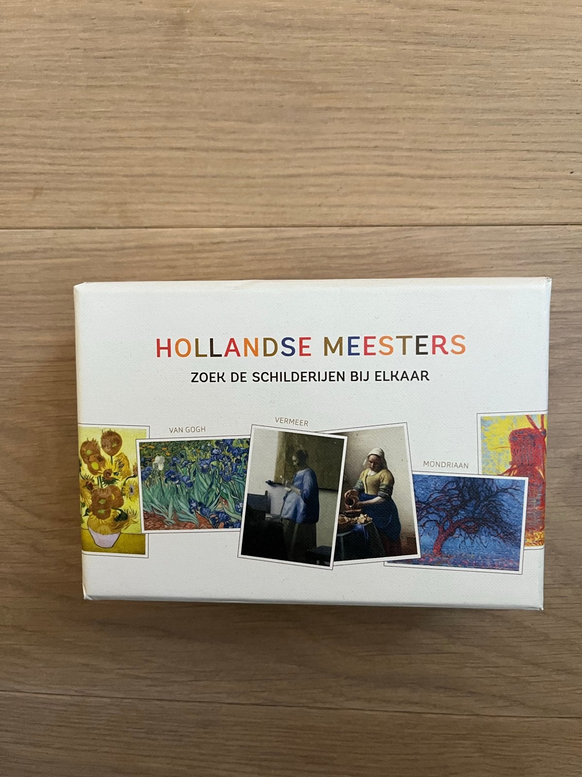 Hollandse Meesters Memospel - Zoek de schilderijen, Ophalen of Verzenden, Nieuw, Puzzelen