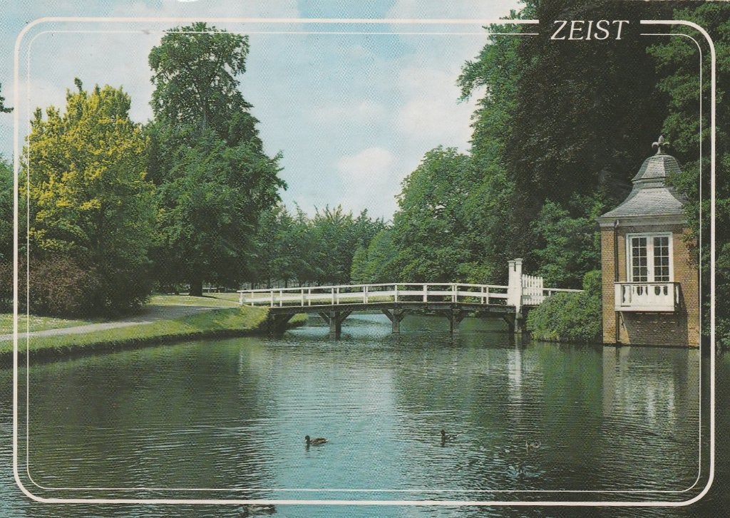 ZEIST Slot Zeist Theekoepel met Kader, Verzenden, 1980 tot heden, Gelopen, Utrecht