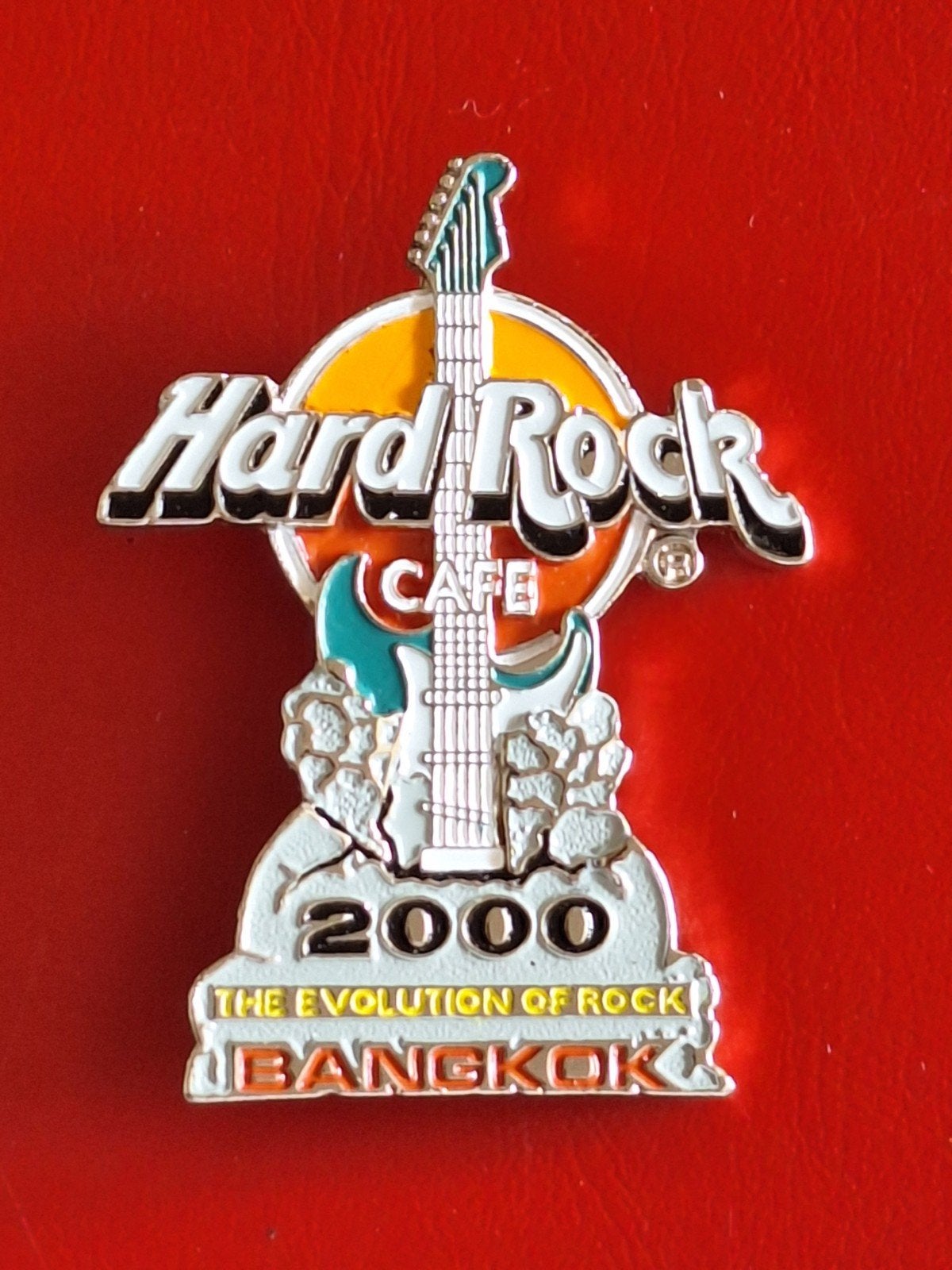 Hard Rock Cafe : BANGKOK , Fraaie Emaille Speld, Verzenden, Zo goed als nieuw, Merk, Speldje of Pin
