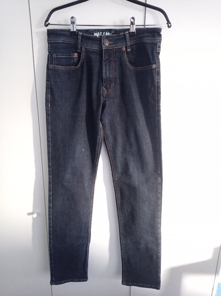 MAC Jeans Denim Arne H750, MAC, Zwart, Ophalen of Verzenden, Zo goed als nieuw