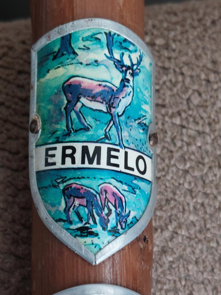 Ermelo Wandelstok schildje, Ophalen of Verzenden