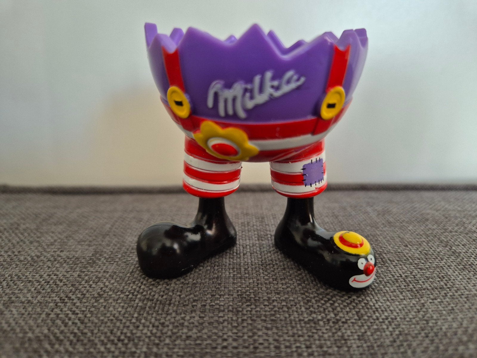 Milka eierdopje Clown thema, Diversen, Ophalen of Verzenden, Gebruikt