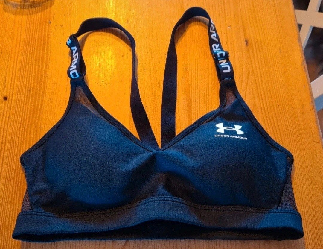 Nieuwe Under Armour sport BH,, Zwart, Nieuw, Ophalen of Verzenden, Fitness of Aerobics