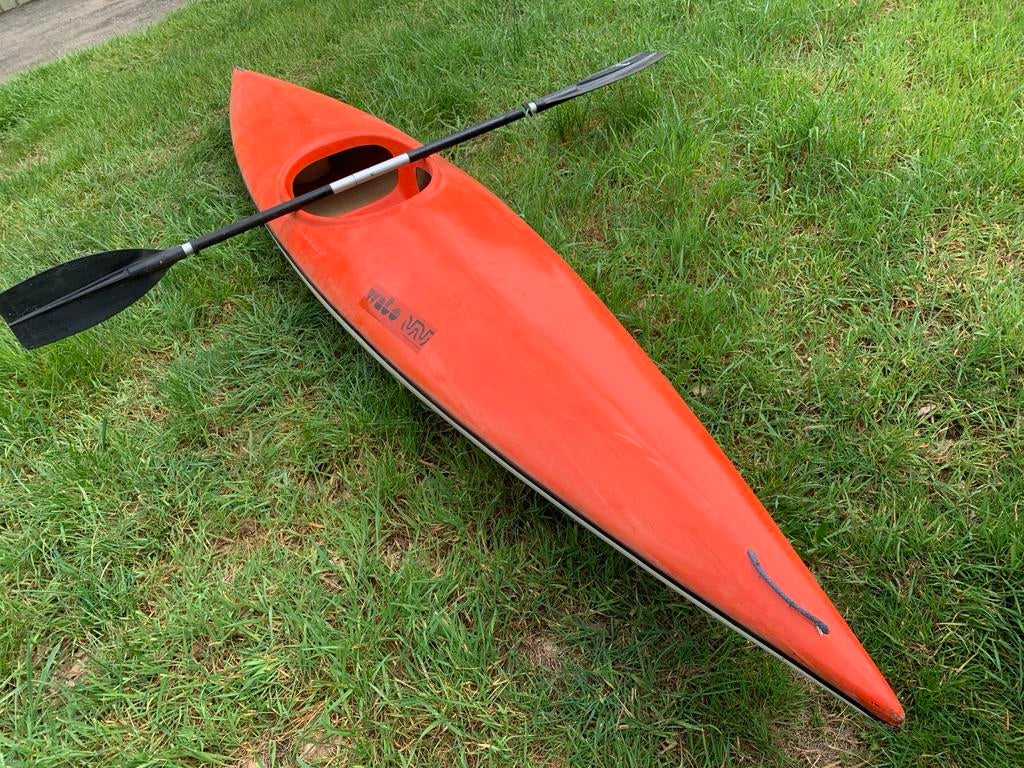 Kano merk : Wato 4 meter inclusief peddel, Watersport en Boten, Kano's, Ophalen, Gebruikt, Eén persoon, Met peddels