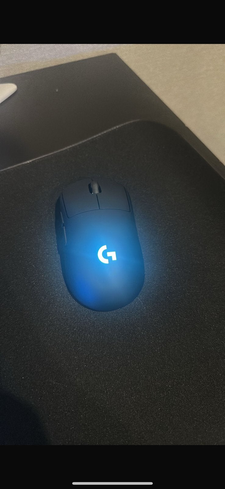 Logitech G PRO X SUPERLIGHT 2 Lightspeed Gaming Muis Zwart, Ophalen, Zo goed als nieuw, Gaming muis