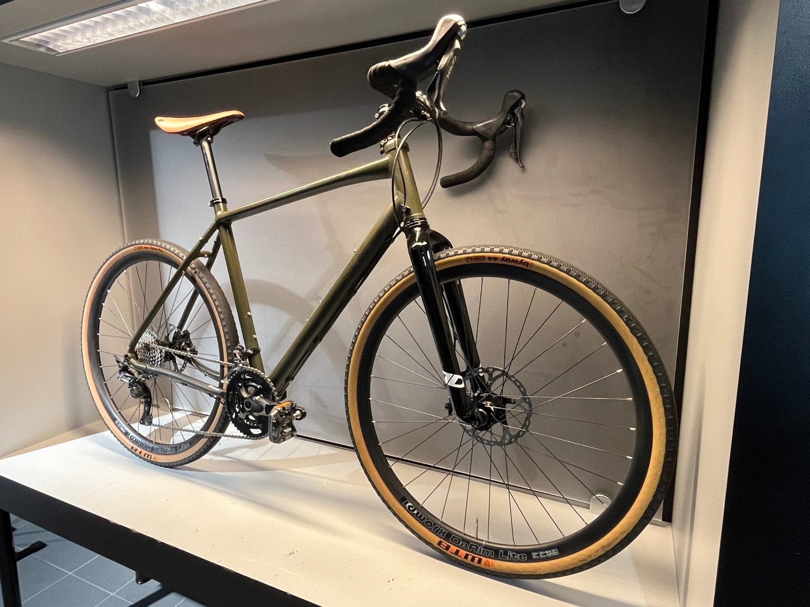 Gravelbike Idworx Grandone maat 56/L GRX 2x11 carbon wielen, Fietsen en Brommers, Fietsen | Heren | Sportfietsen en Toerfietsen
