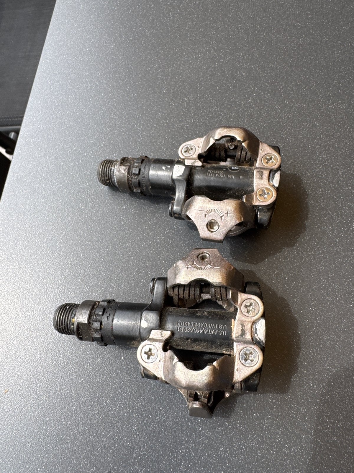 Shimano SPD Pedalen - Gebruikt maar in goede staat, Fietsen en Brommers, Fietsonderdelen, Crankstel of Pedalen, Gebruikt, Staal