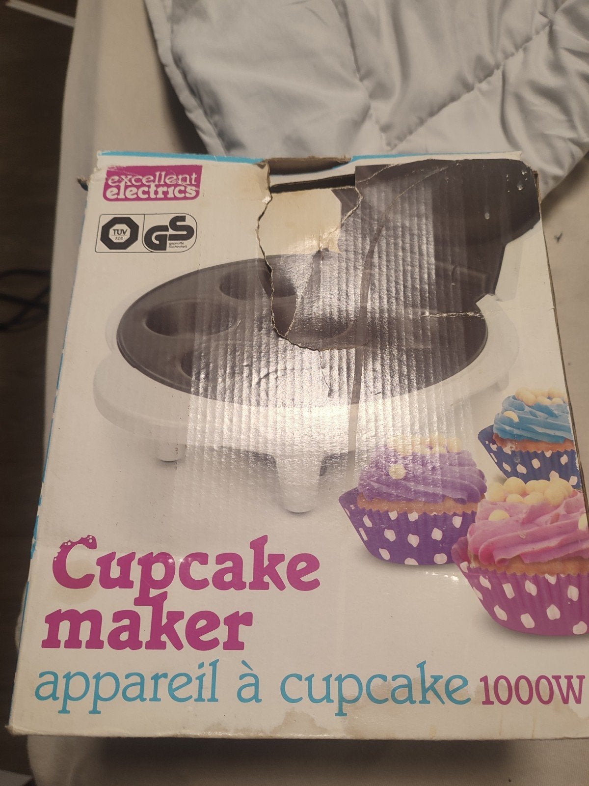Excellent Electrics Cupcake Maker 1000W, Ophalen of Verzenden