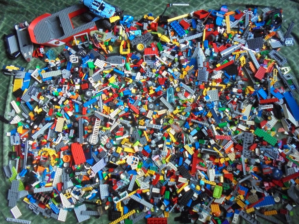lego stenen grote partij met boten, Kinderen en Baby's, City, Lego, Ophalen of Verzenden, Zo goed als nieuw