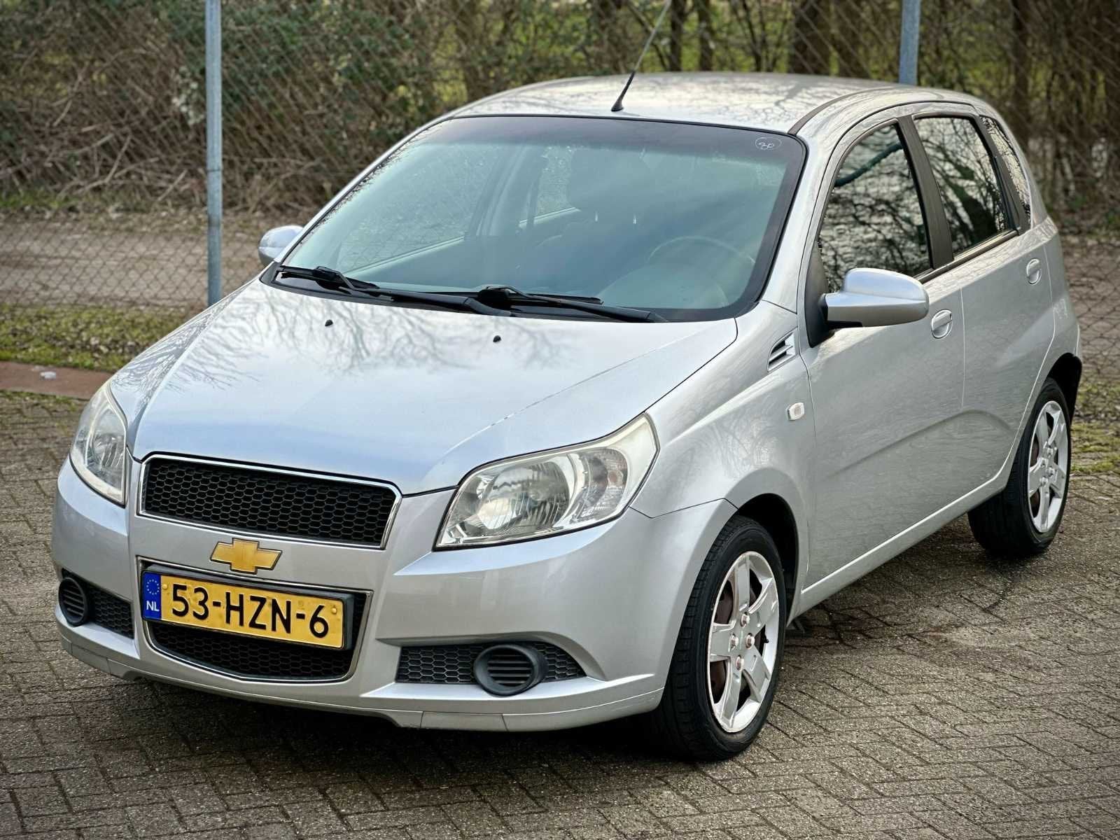 Chevrolet Aveo 1.2 16V LS, 53-HZN-6, Auto's, Chevrolet, Aveo, Bedrijf, Handgeschakeld, Hatchback