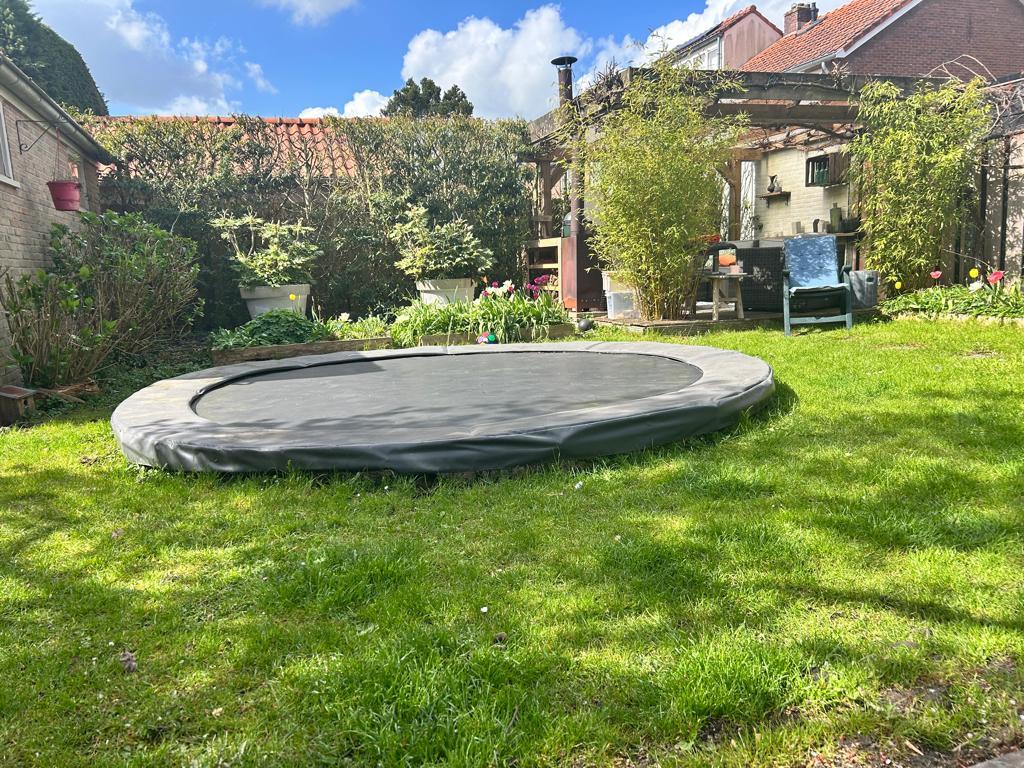 Trampoline (doorsnede 3,50 meter), Caravans en Kamperen, Tenten, Ophalen