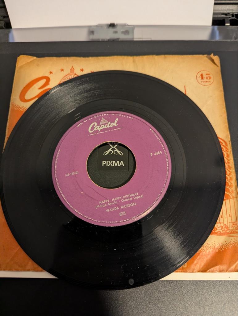 Wanda Jackson - Mean Mean Man ( vinyl single), Ophalen of Verzenden, Gebruikt, Pop