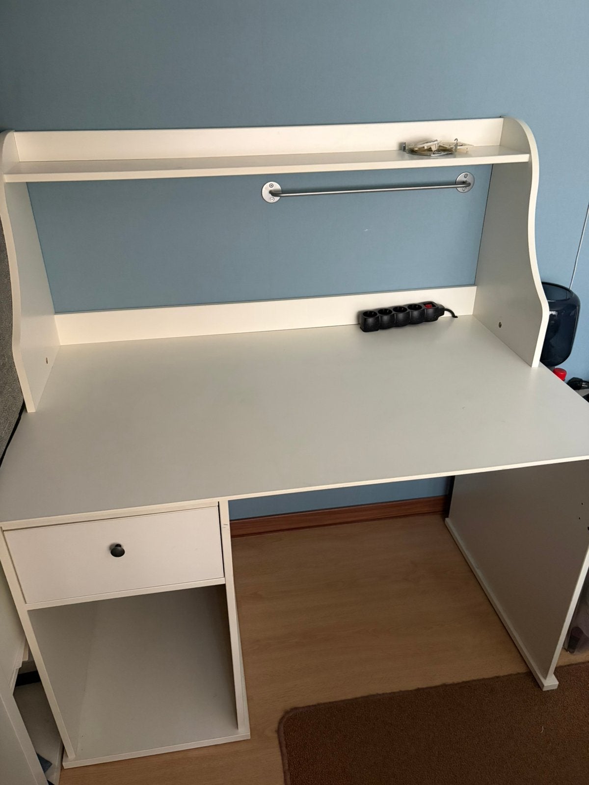 ~ Ook los te koop ~ Witte IKEA meubels kast, bureau, bed, Ophalen, Gebruikt