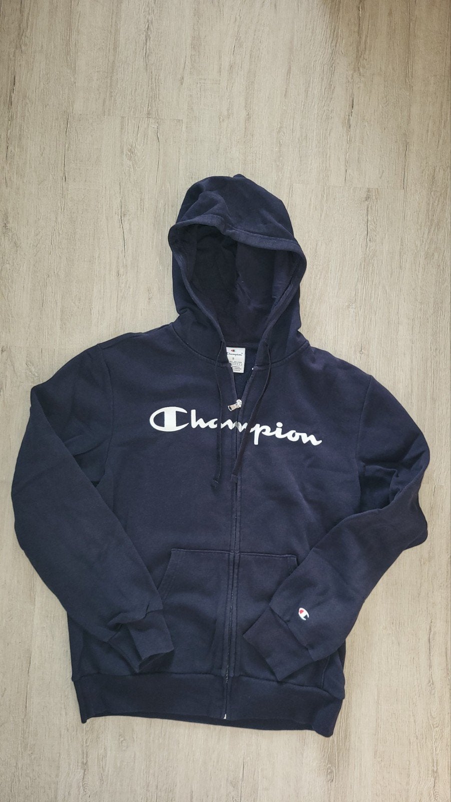 Champion herenvest donkerblauw maat S, Blauw, Champion, Ophalen of Verzenden, Gedragen