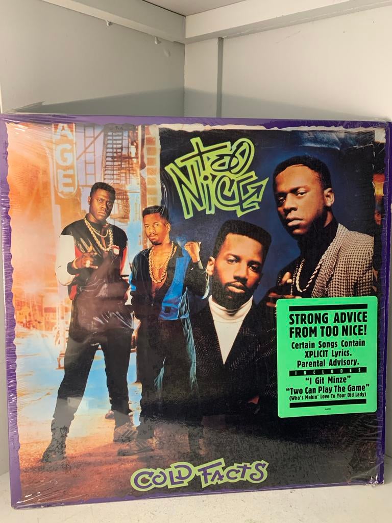 Too Nice - Cold Facts Vinyl LP (Geseald), 1985 tot 2000, Geseald, Ophalen of Verzenden, 12 inch