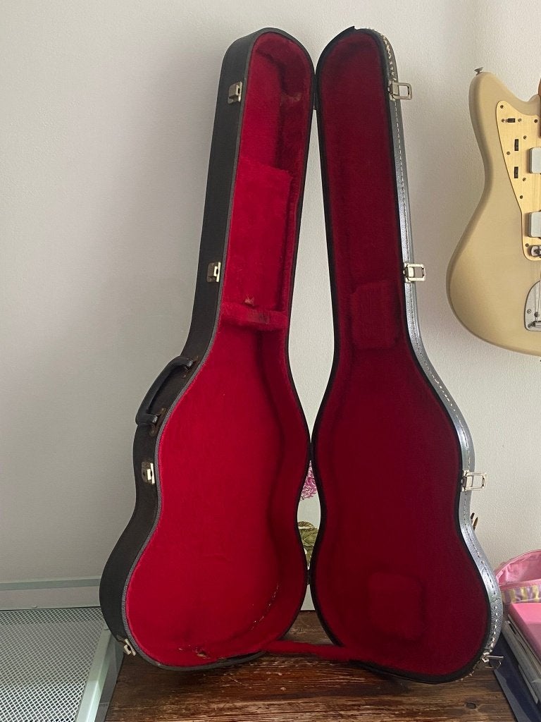 Gibson gitaarkoffer (early 70's), Muziek en Instrumenten, Ophalen of Verzenden, Gebruikt, Elektrische gitaar, Flightcase