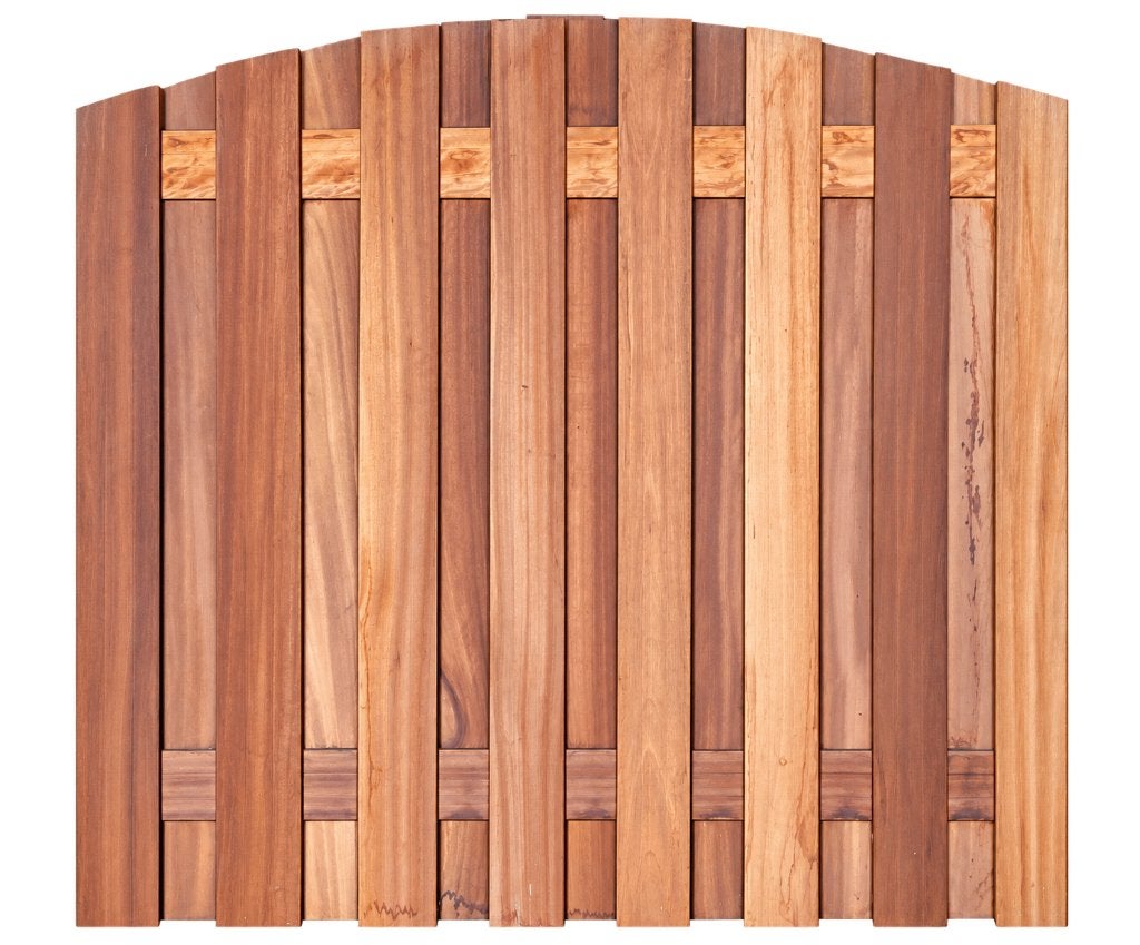 020. Hardhouten tuinscherm met boog 180x180 €100,00, Tuin en Terras, 1 tot 2 meter, Minder dan 3 meter, Nieuw, Ophalen of Verzenden