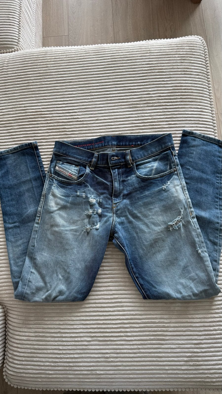 Diesel spijkerbroek - W30, Kleding | Heren, Spijkerbroeken en Jeans, Ophalen of Verzenden, Gedragen, Blauw, W32 (confectie 46) of kleiner