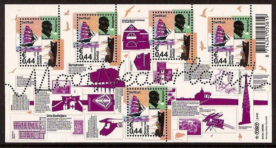 Nederland NVPH nr 2650 postfris Mooi NL Delfzijl 2009, Postzegels en Munten, Postzegels | Nederland, Postfris, Na 1940, Ophalen of Verzenden