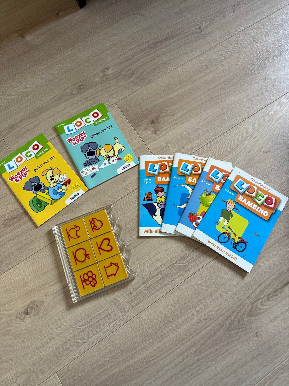 Loco Bambino set met diverse boekjes (2-5 jaar), Kinderen en Baby's, Ophalen of Verzenden, Gebruikt, Puzzelen