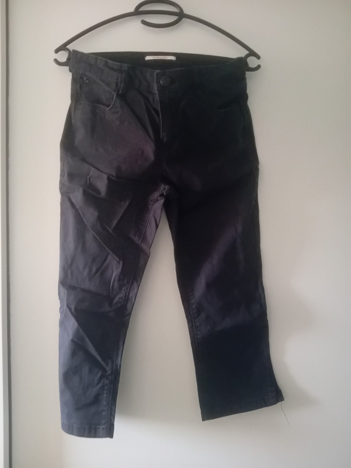 Camaieu zwarte broek, maat 36 (S), Zwart, Camaieu, Ophalen of Verzenden, Driekwart