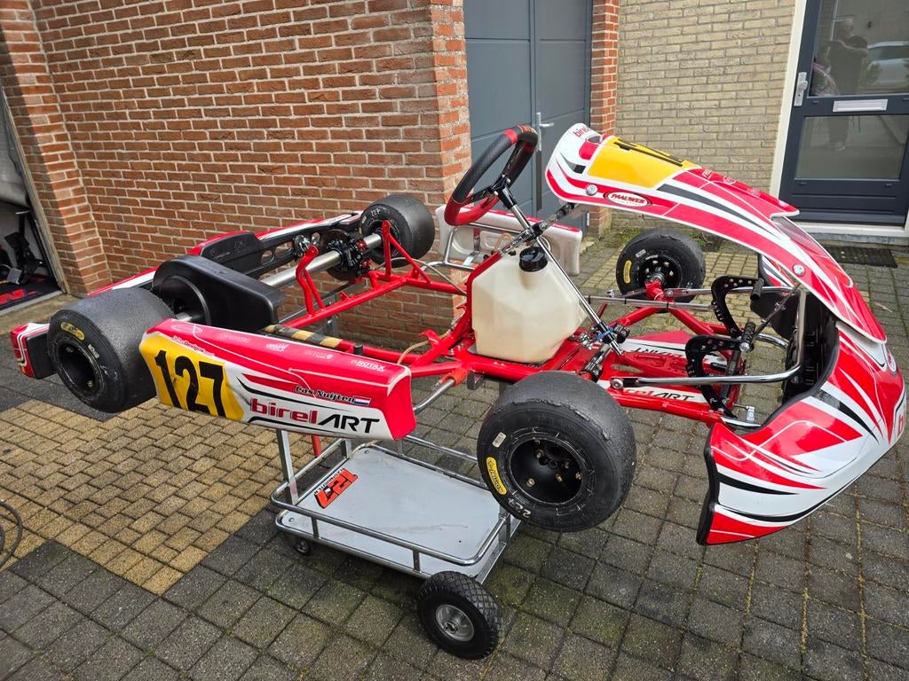Birel ART rollend chassis - Klaar voor de Racebaan!, Sport en Fitness, Karting, Gebruikt, Kart, Ophalen of Verzenden