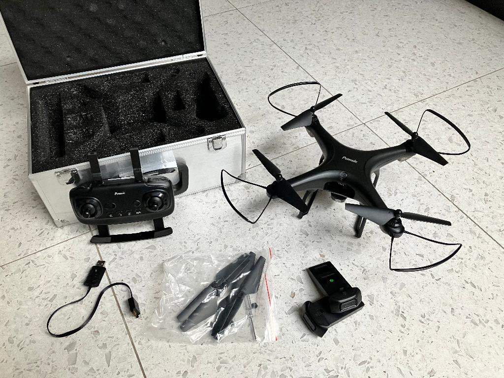 Professionele Potensic D58 drone met full HD camera, Audio, Tv en Foto, Drones, Zo goed als nieuw, Cameradrone, Standaard kwaliteit