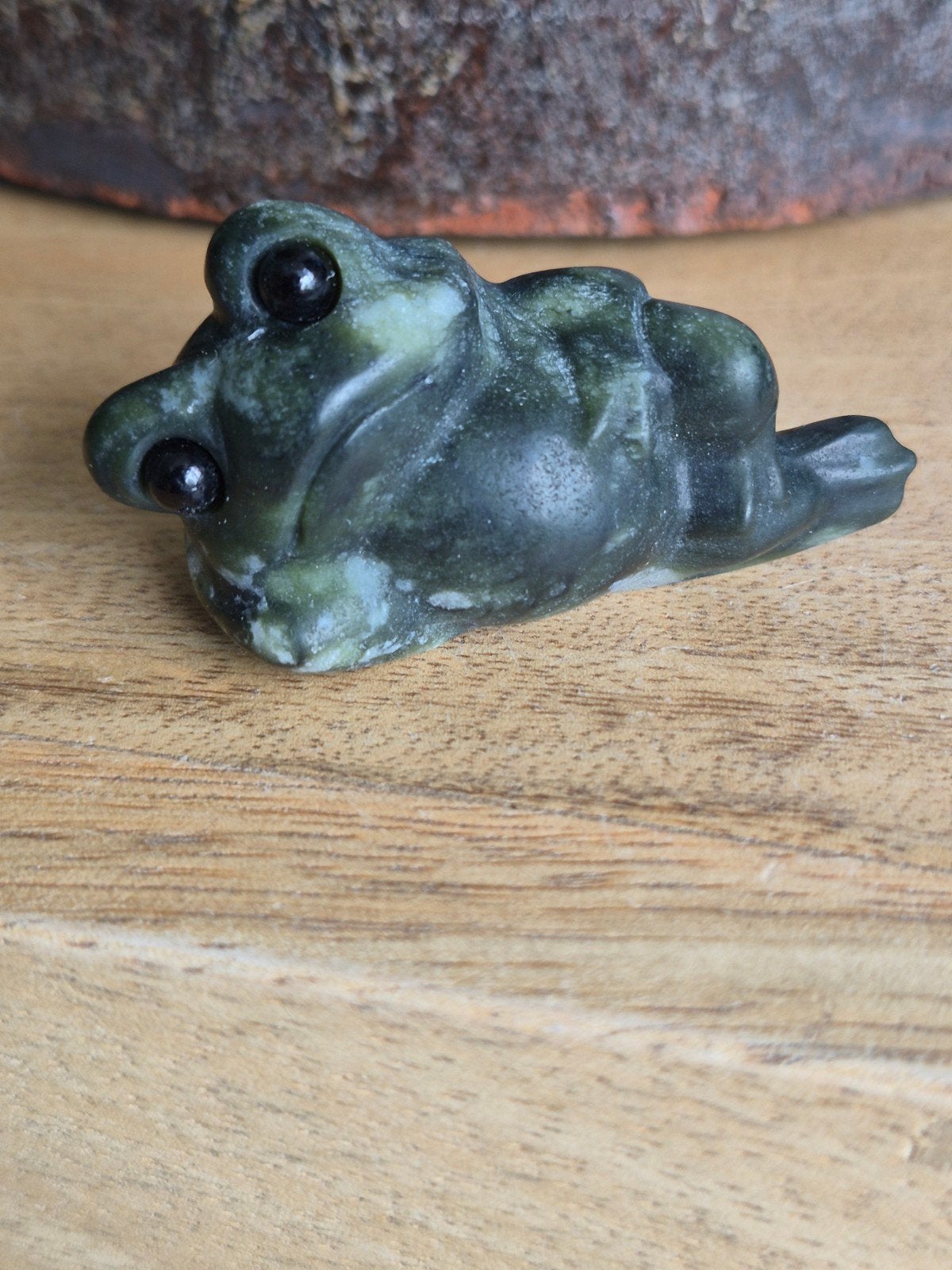 Groene serpentijn kikker, Ophalen of Verzenden
