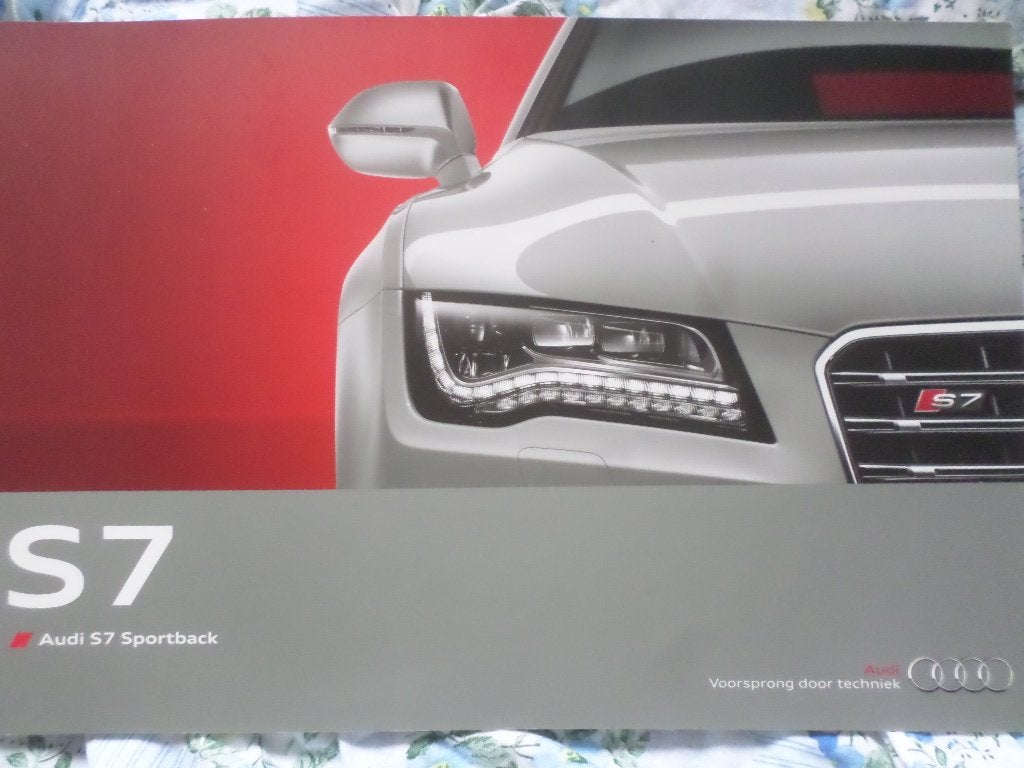 Audi S7 Brochure, Ophalen of Verzenden, Zo goed als nieuw, Audi