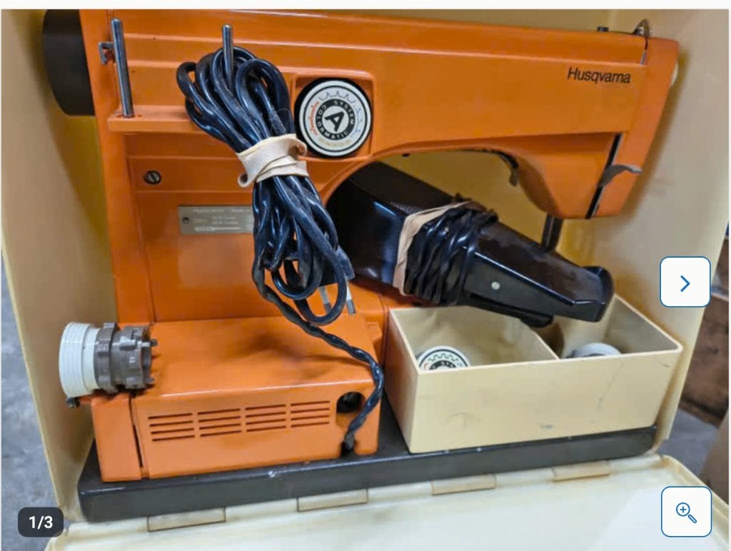 naaimachine Husqvarna, Ophalen, Gebruikt, ., Naaimachine