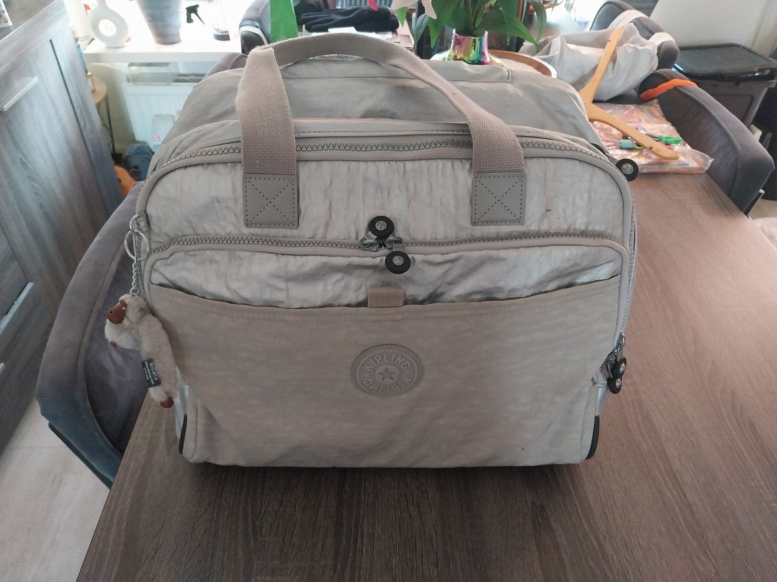 kipling trolley, Ophalen of Verzenden, Zo goed als nieuw, 30 cm of meer, Minder dan 35 cm