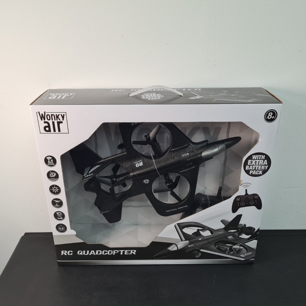 Wonky Air RC Quad Copter | Op afstand bestuurbaar | Nieuw, Ophalen of Verzenden, Nieuw