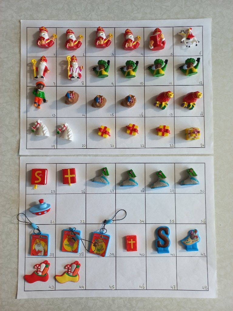 Sinterklaas Verrassings-ei, Pieten, Schoen-Cadeautjes  V.a., Ophalen of Verzenden, Zo goed als nieuw