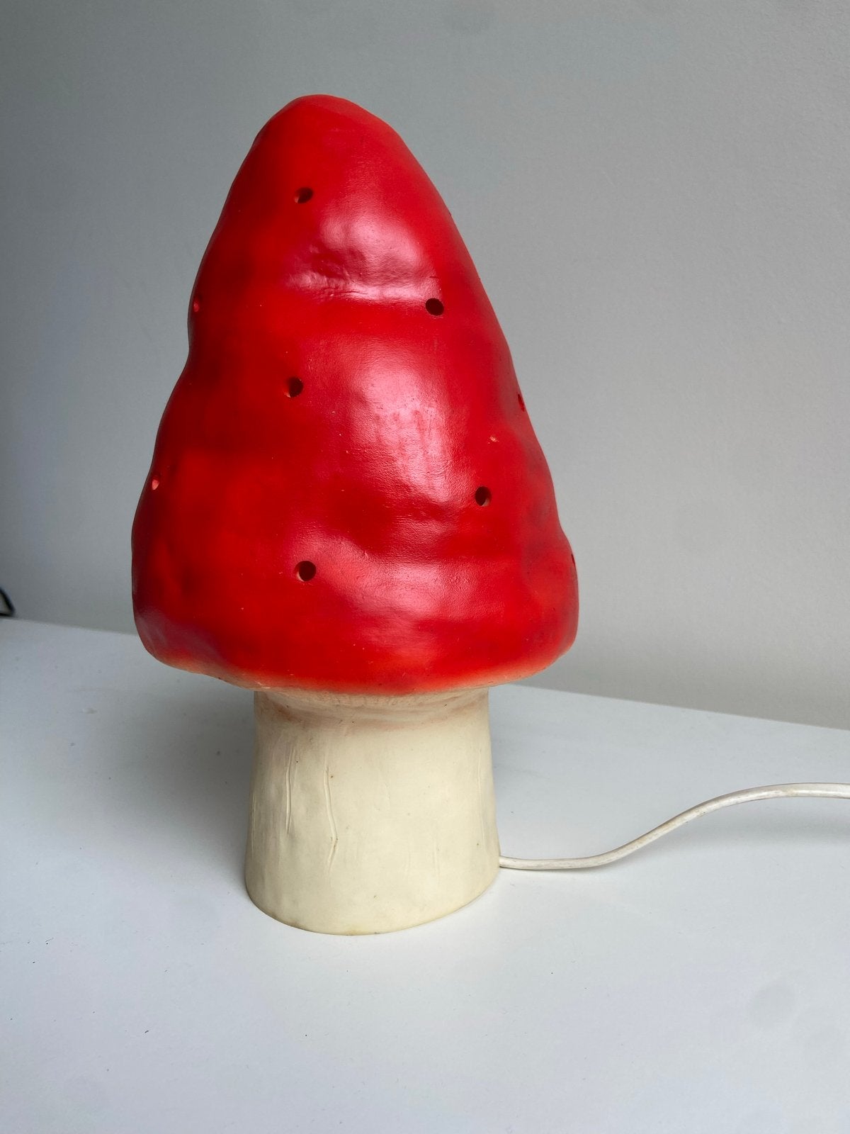 Heico paddenstoel lamp, Overige merken, Gebruikt, Kunststof, Meerkleurig