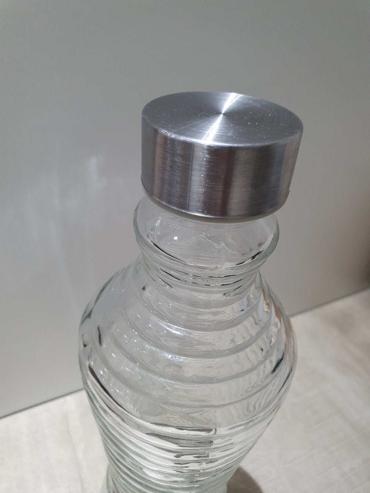 Gratis glazen fles met metalen dop bij aankoop advertentie, Ophalen of Verzenden