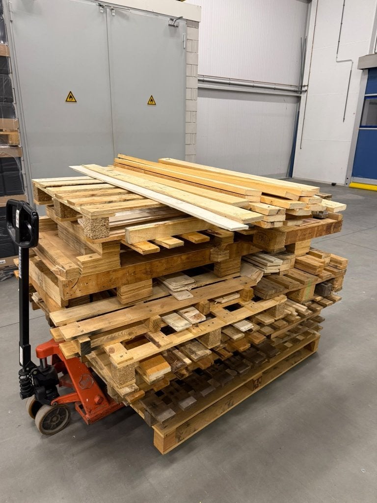GRATIS houten pallets, planken en balken – hele partij, Ophalen, Gebruikt, 50 mm of meer, Pallet