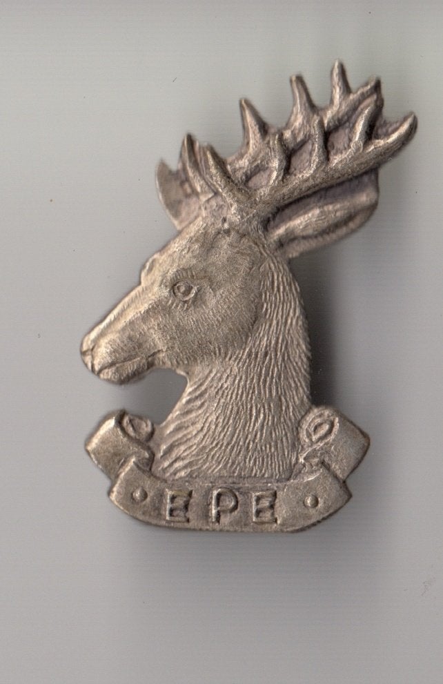 Epe Hert broche, Gebruikt, Niet vindbaar, Niet vindbaar, Speldje of Pin